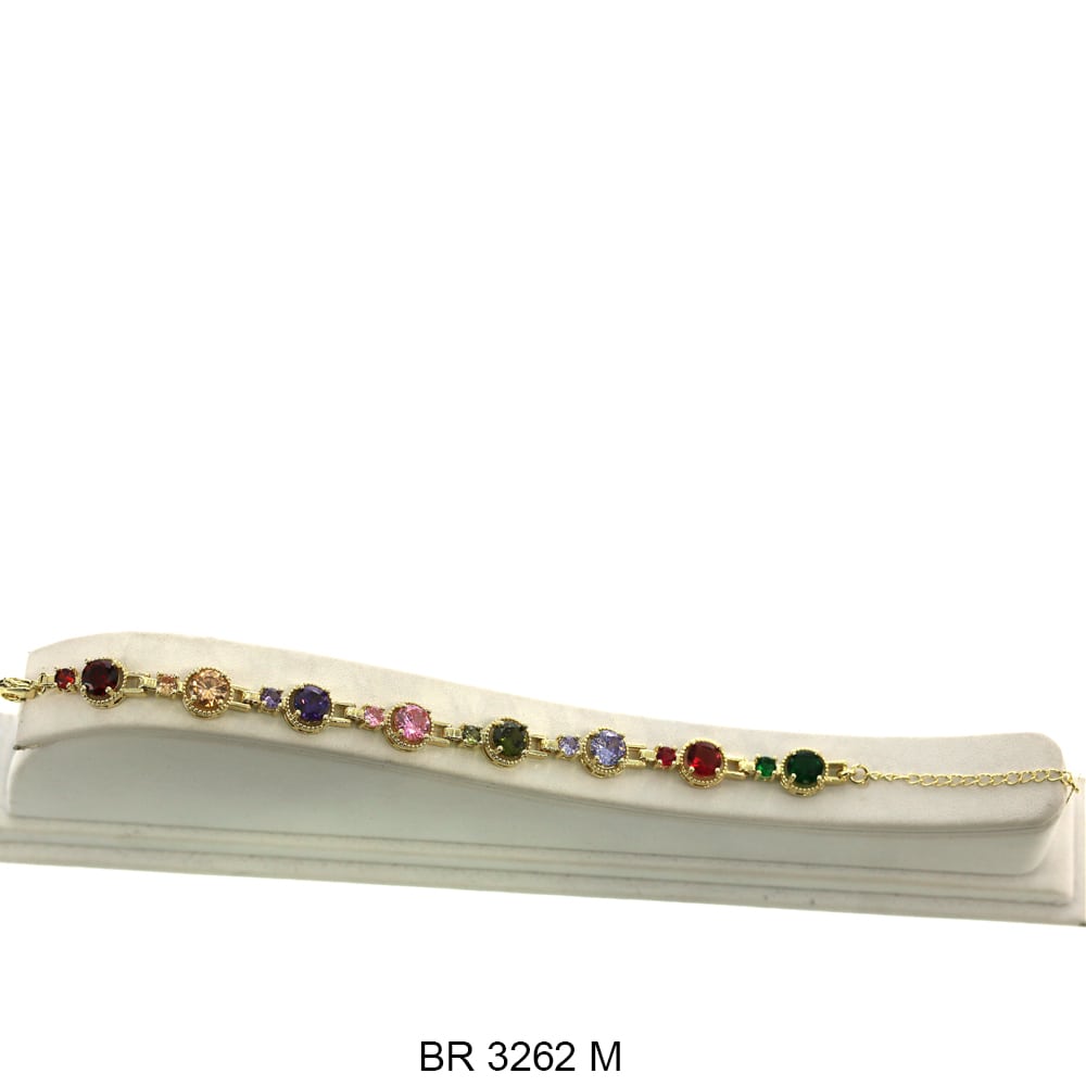 Full Stones CZ Bracelet BR 3262 (G) M