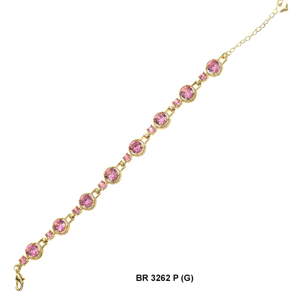 Full Stones CZ Bracelet BR 3262 (G) P