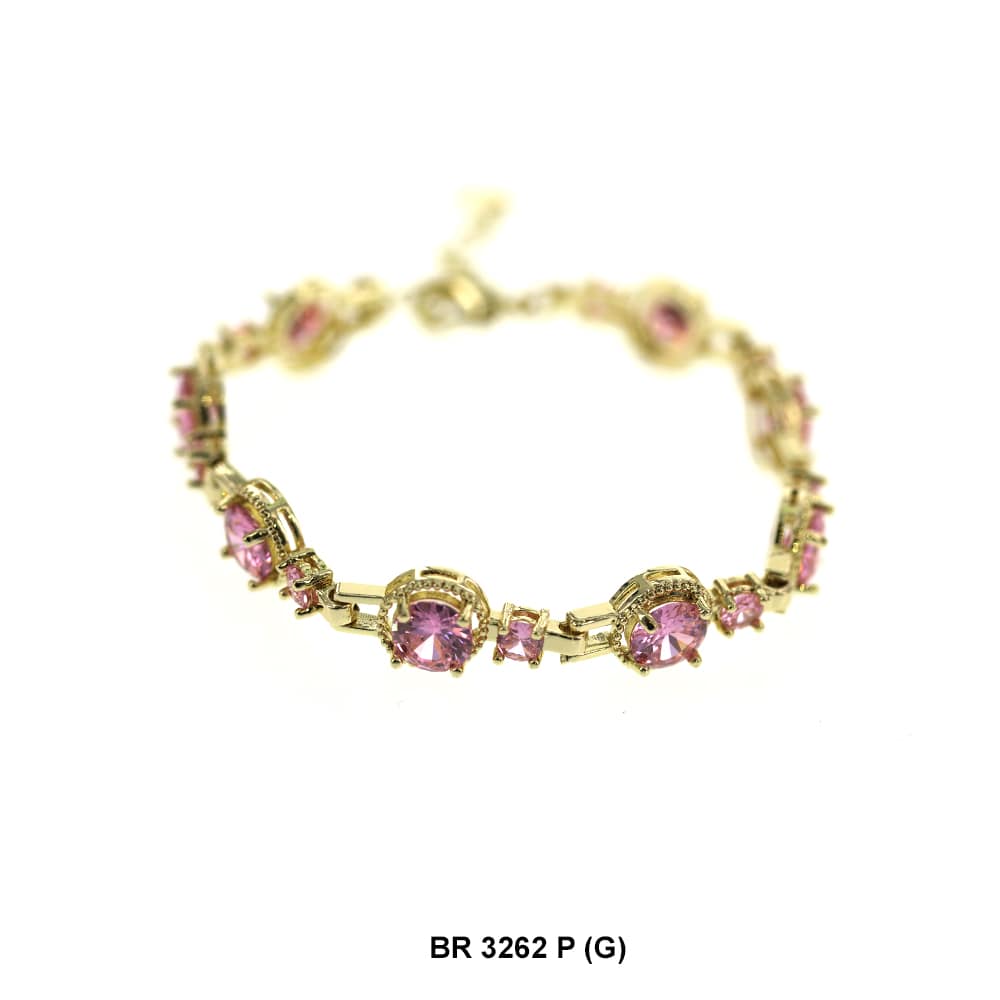 Full Stones CZ Bracelet BR 3262 (G) P