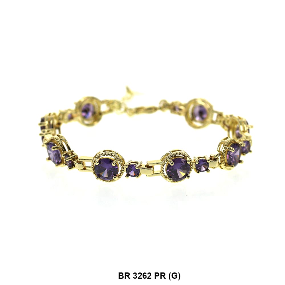 Pulsera Full Stones CZ BR 3262 G PR