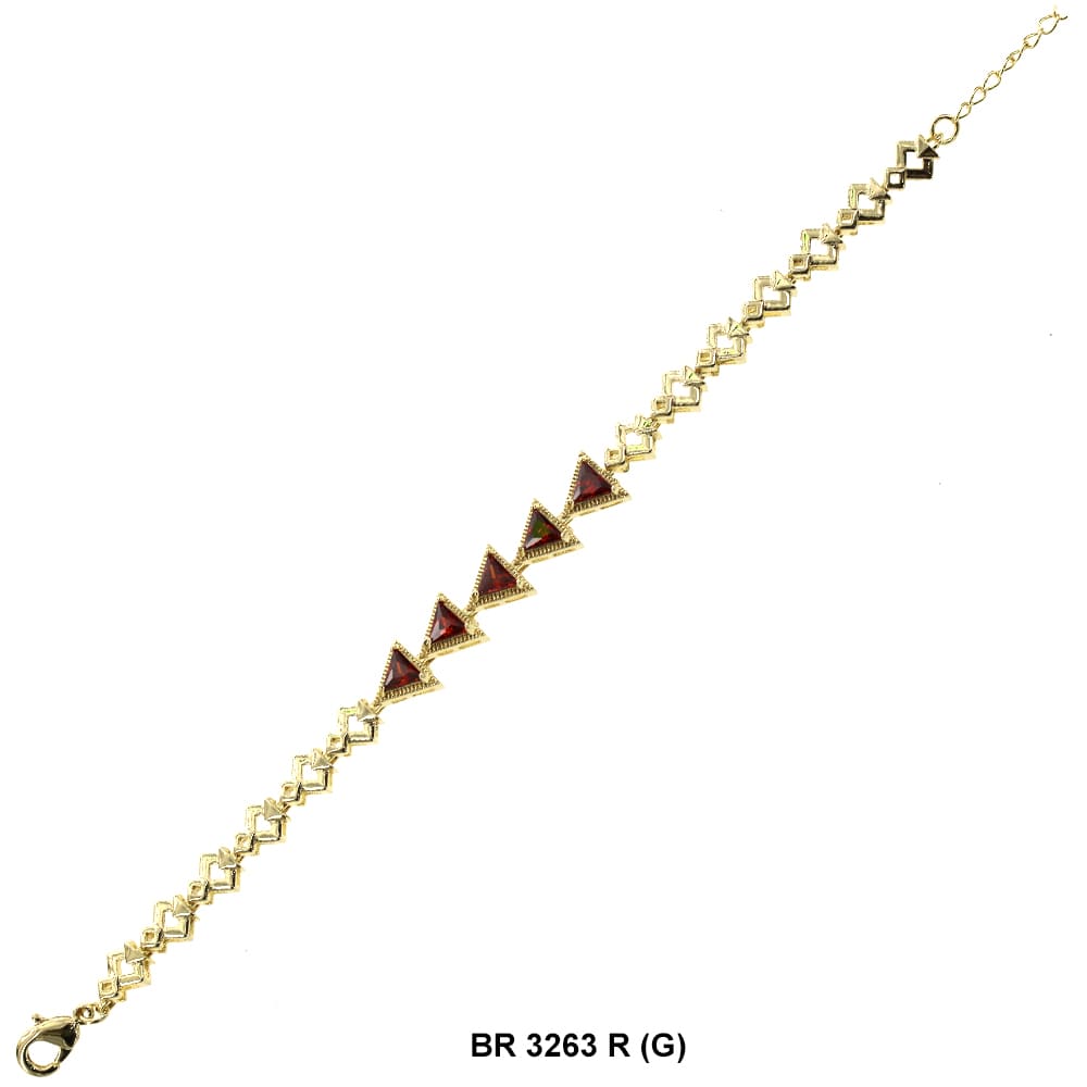 Brazalete CZ BR 3263 (G) R