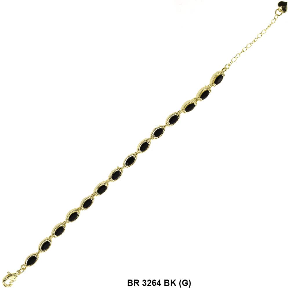 Pulsera Full Stones CZ BR 3264 (G) BK