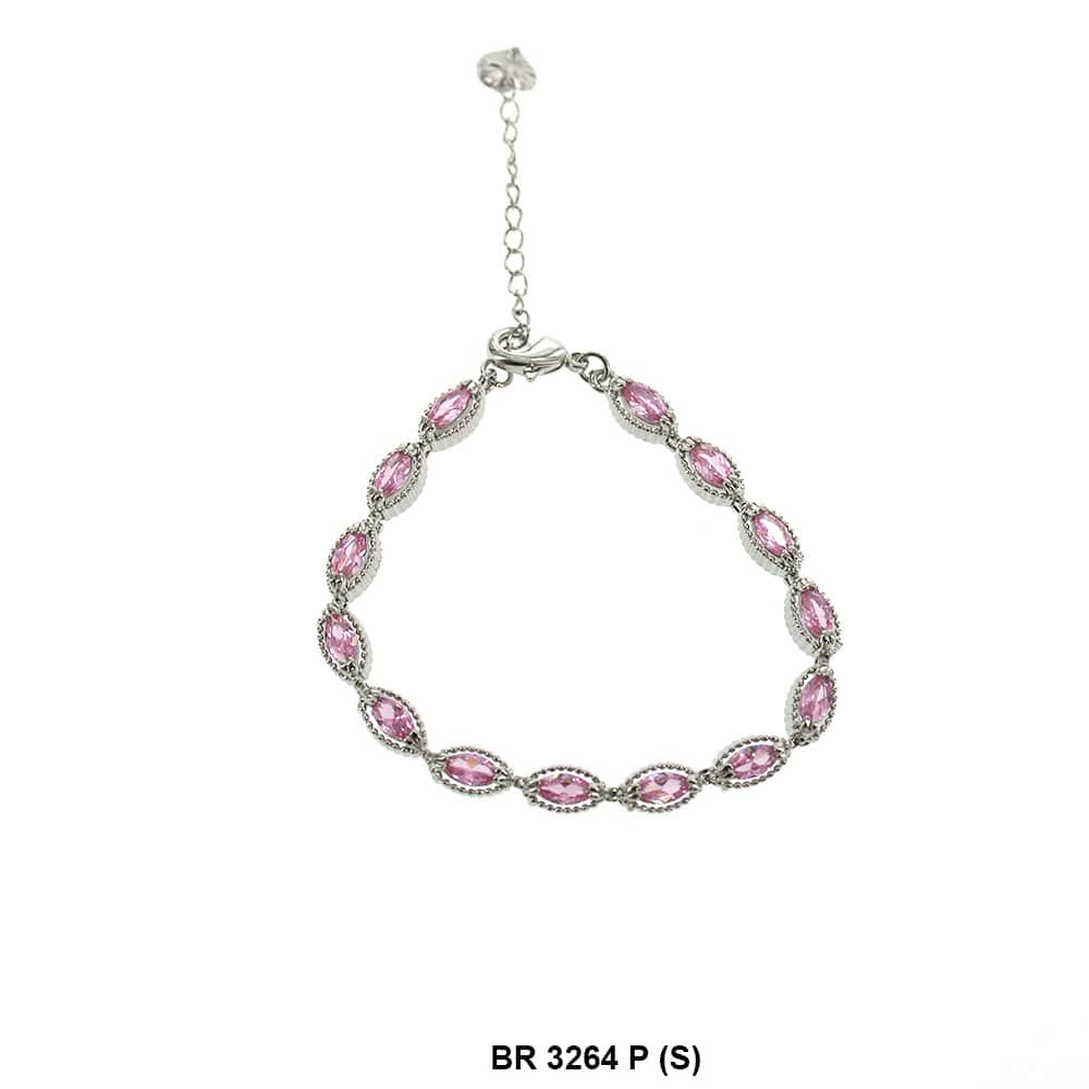 Full Stones CZ Bracelet BR 3264 (S) P