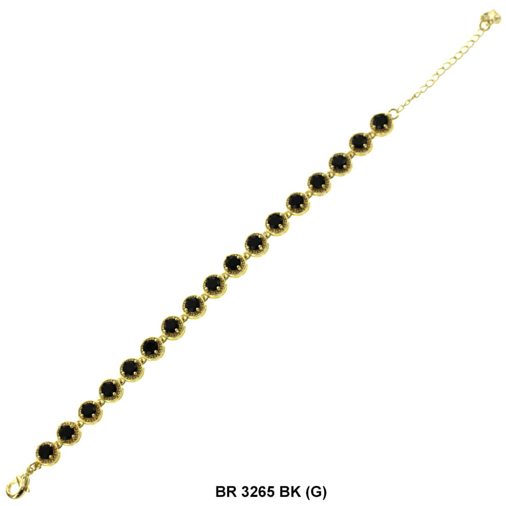 Pulsera Full Stones CZ BR 3265 BK (G)