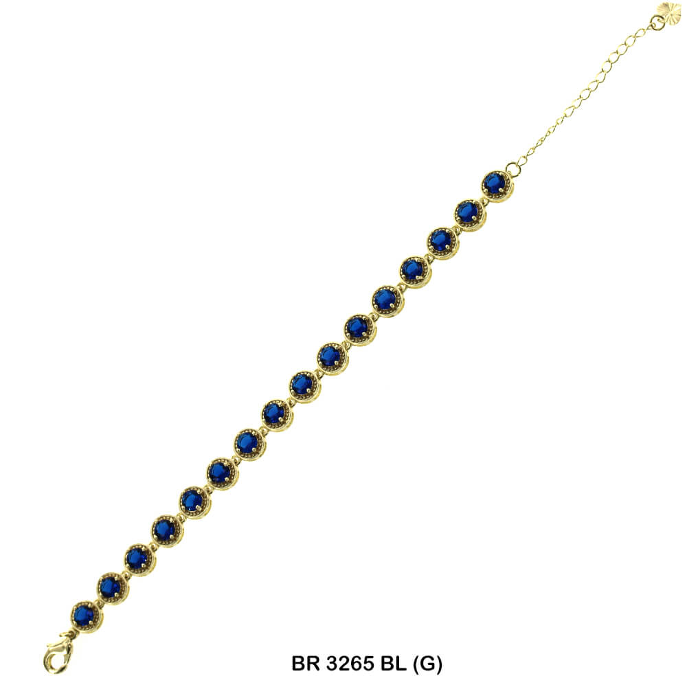 Pulsera Full Stones CZ BR 3265 (G) BL