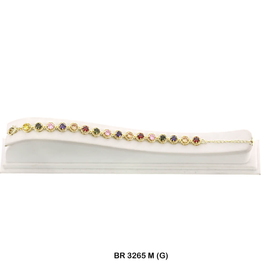 Full Stones CZ Bracelet BR 3265 (G) M