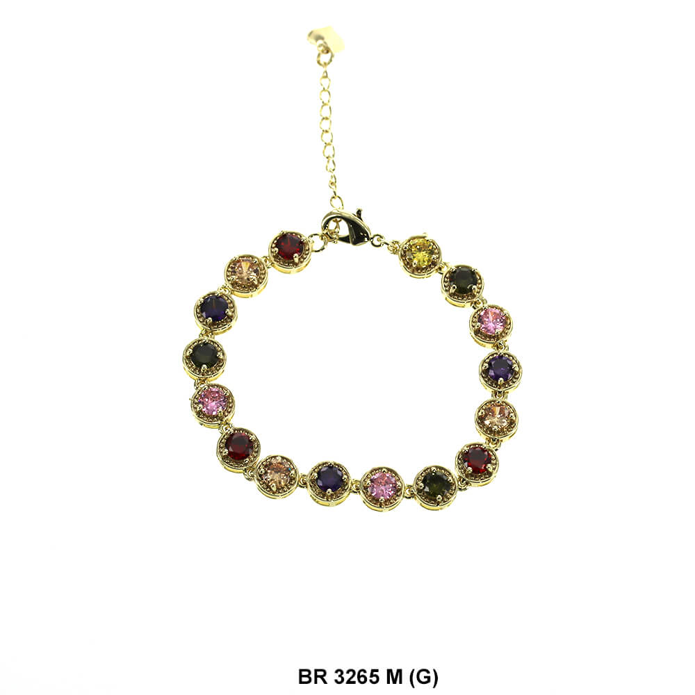 Full Stones CZ Bracelet BR 3265 (G) M