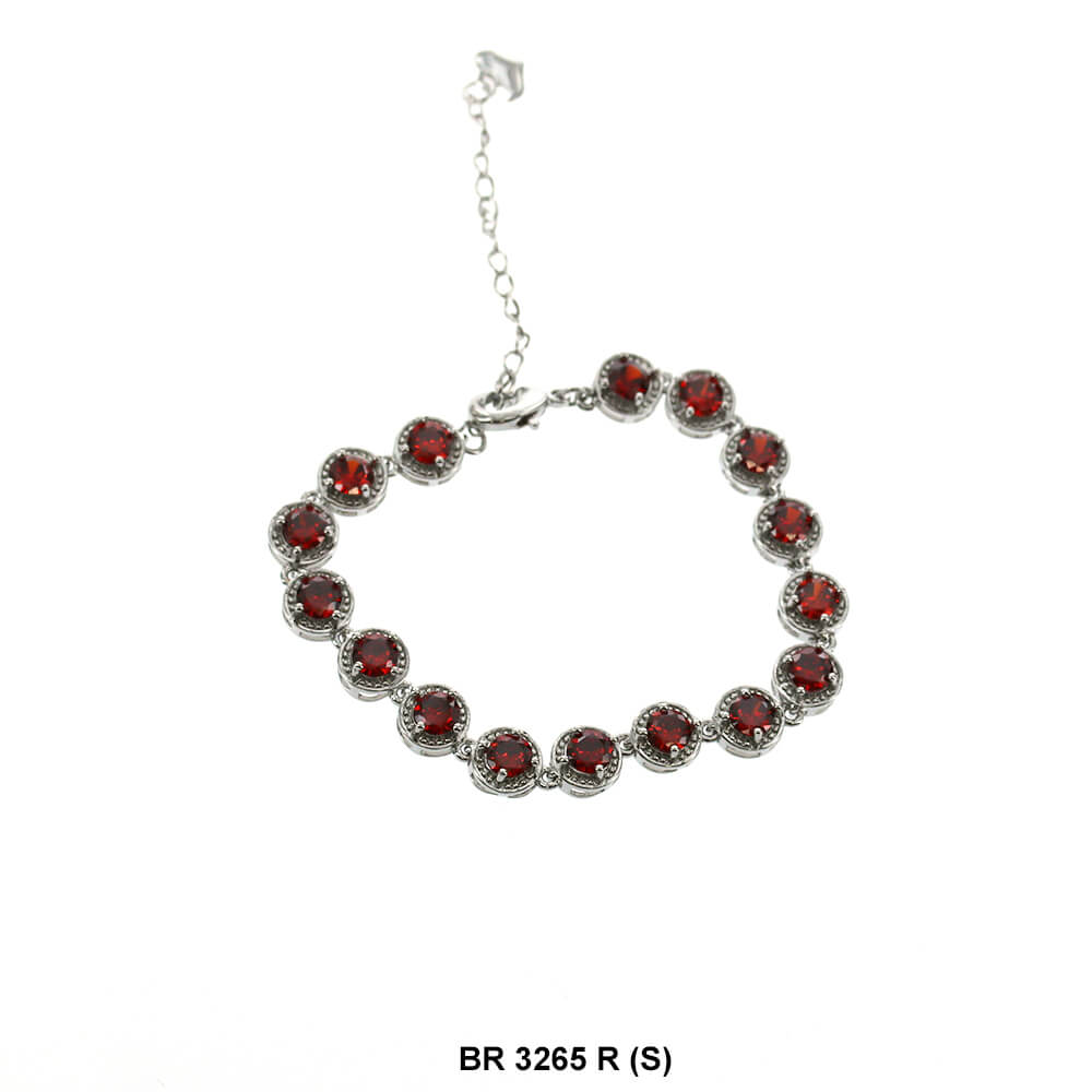 Full Stones CZ Bracelet BR 3265 R (S)