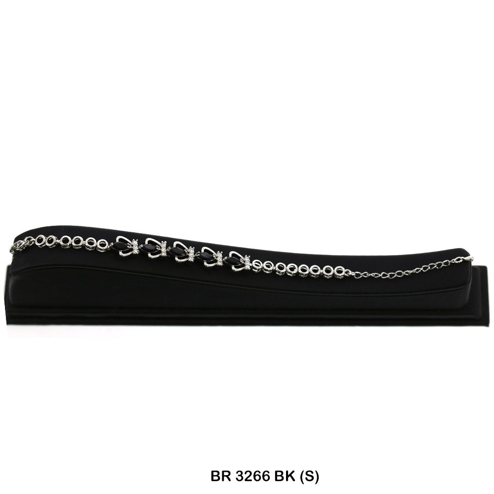 CZ Bracelet BR 3266 (S) BK