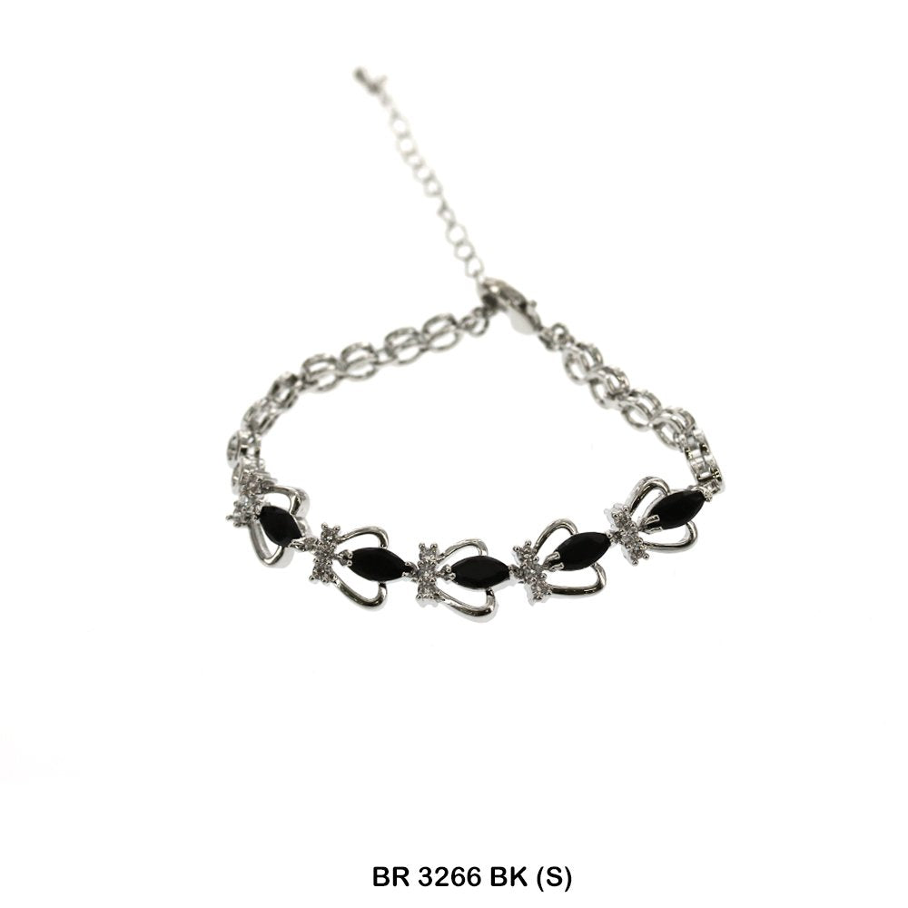 CZ Bracelet BR 3266 (S) BK