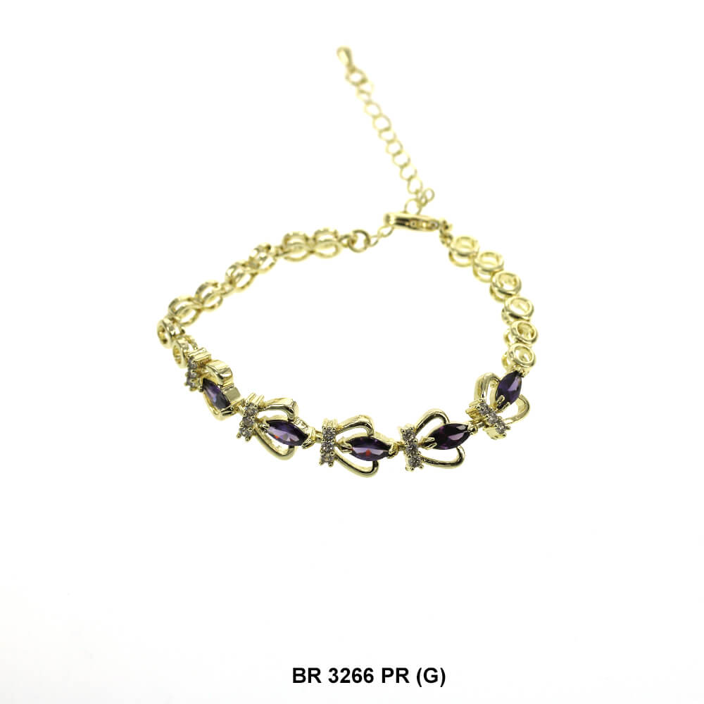 CZ Bracelet BR 3266 (G) PR