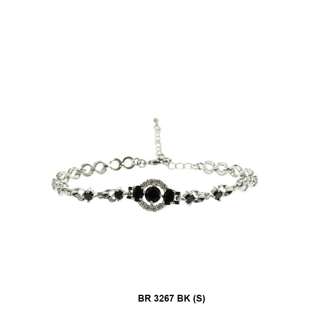 CZ Bracelet BR 3267 (S) BK