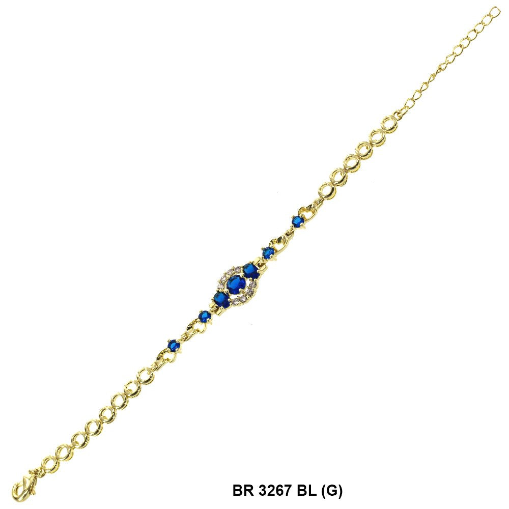 CZ Bracelet BR 3267 (G) BL