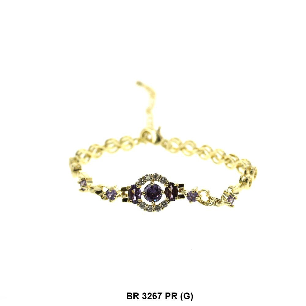 Brazalete CZ BR 3267 (G) PR