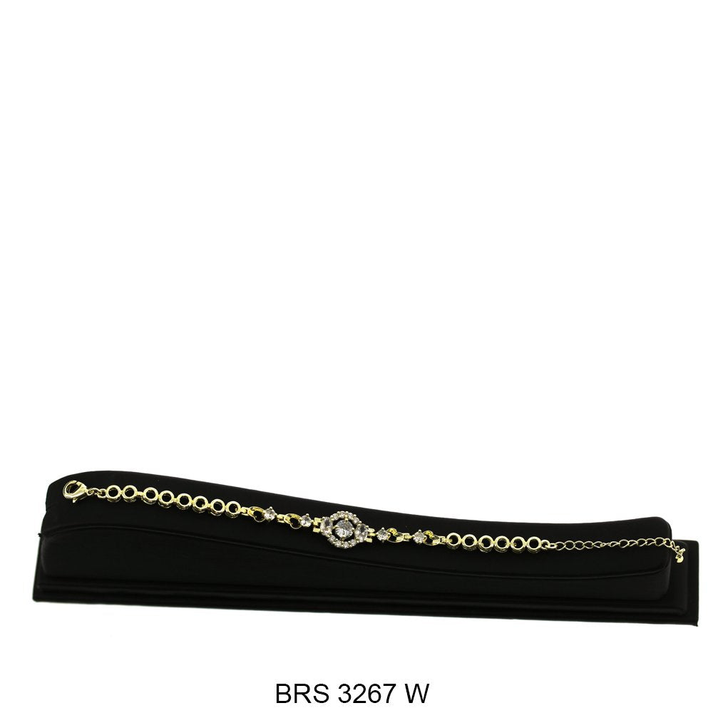 CZ Bracelet BR 3267 (G) W