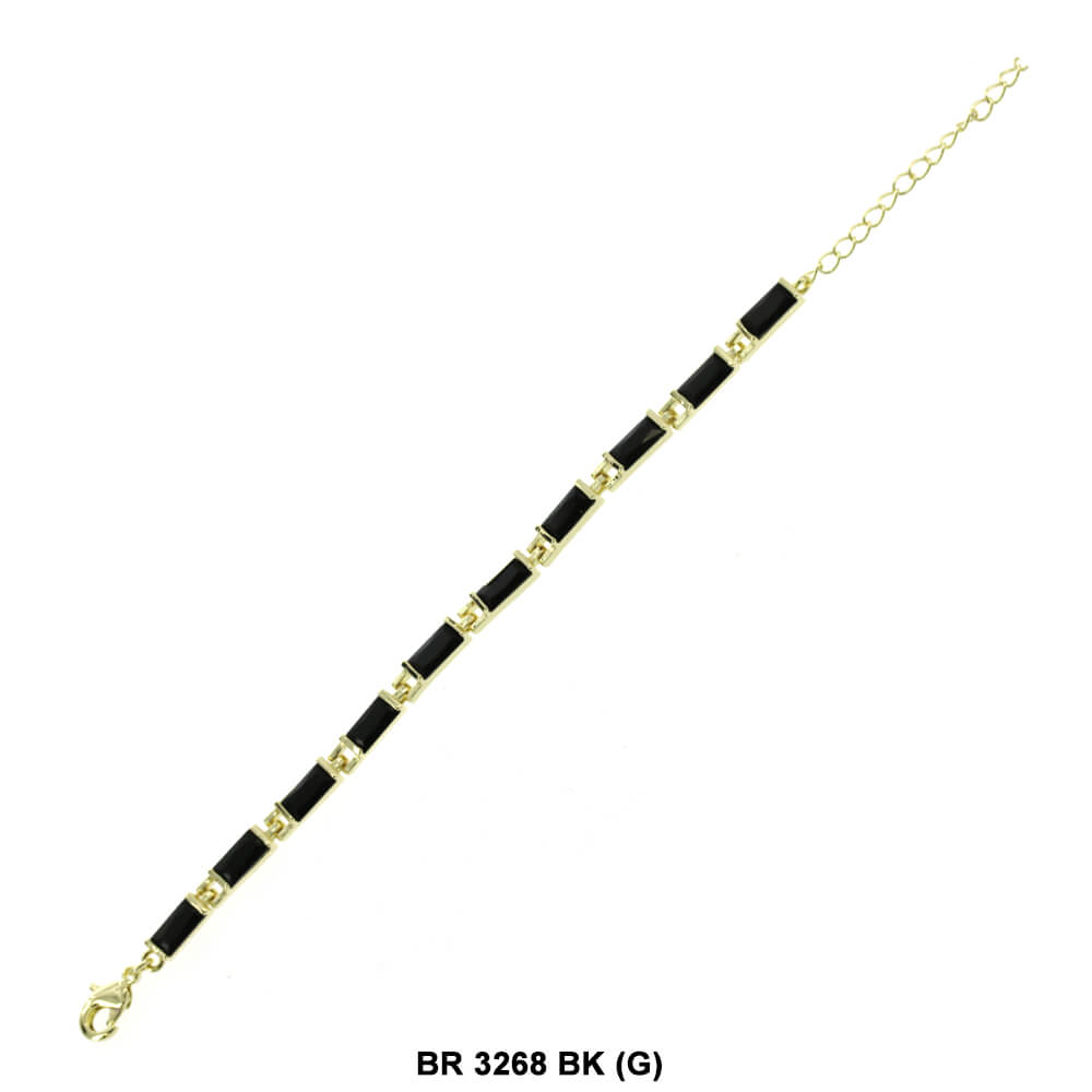 Pulsera CZ BR 3268 G BK