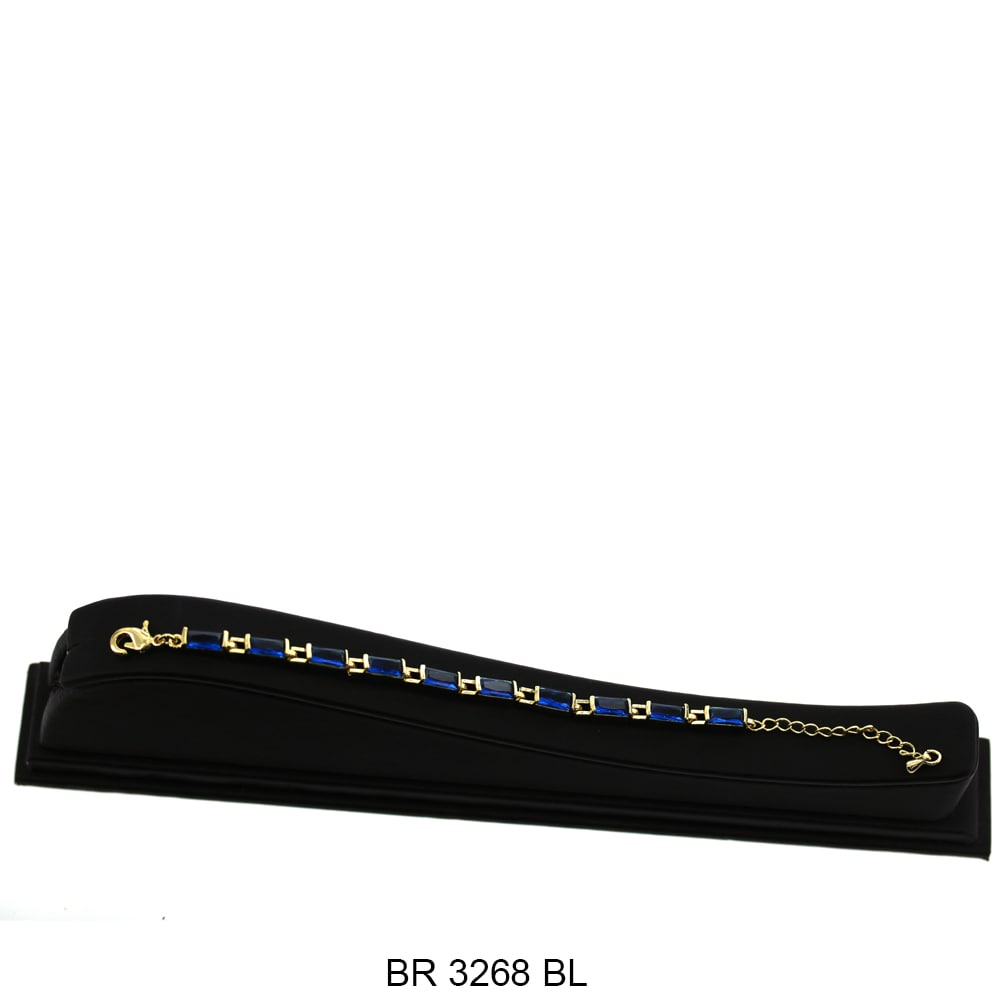 Pulsera CZ BR 3268 G BL