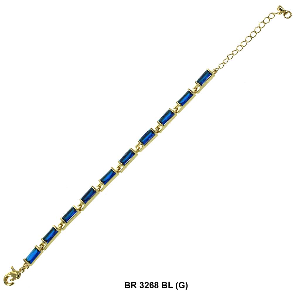 Pulsera CZ BR 3268 G BL