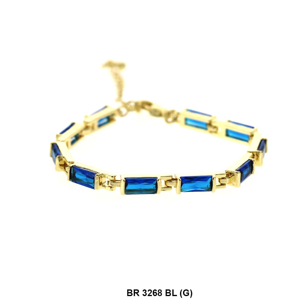 Pulsera CZ BR 3268 G BL