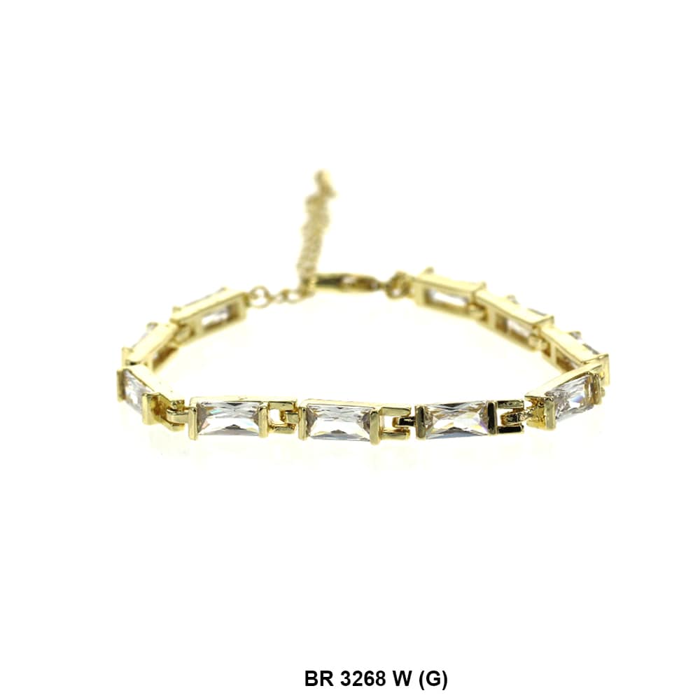 CZ Bracelet BR 3268 G W