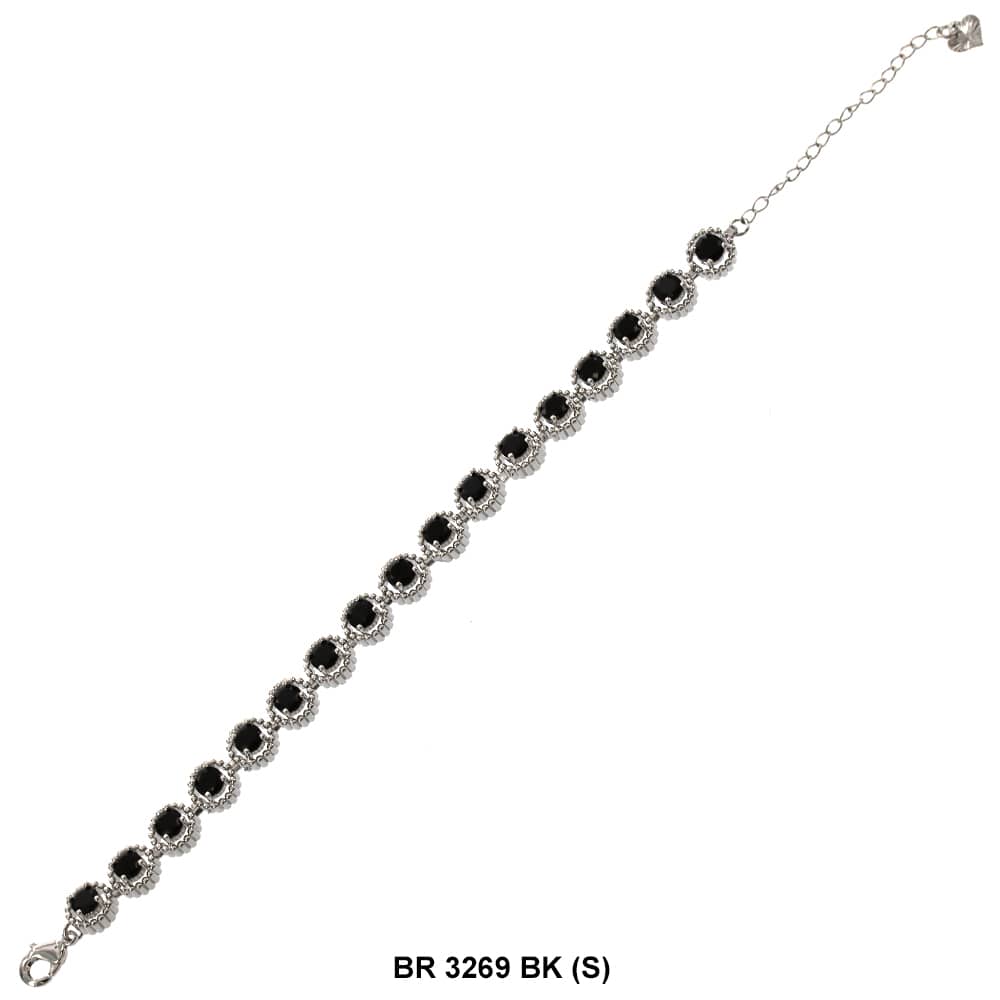 Pulsera Full Stones CZ BR 3269 (S) BK