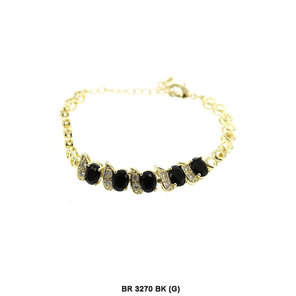 Pulsera Full Stones CZ BR 3270 BK G