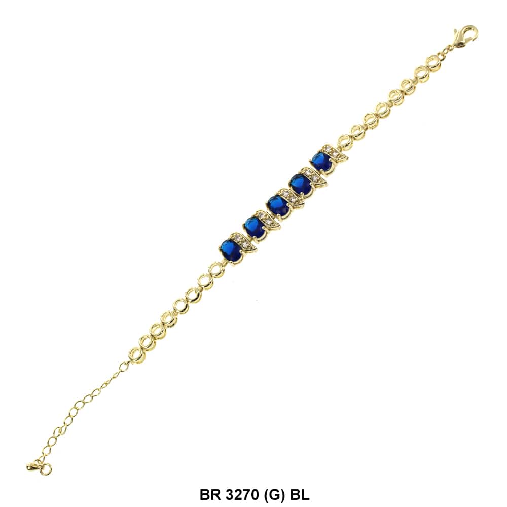 Pulsera Full Stones CZ BR 3270 (G) BL