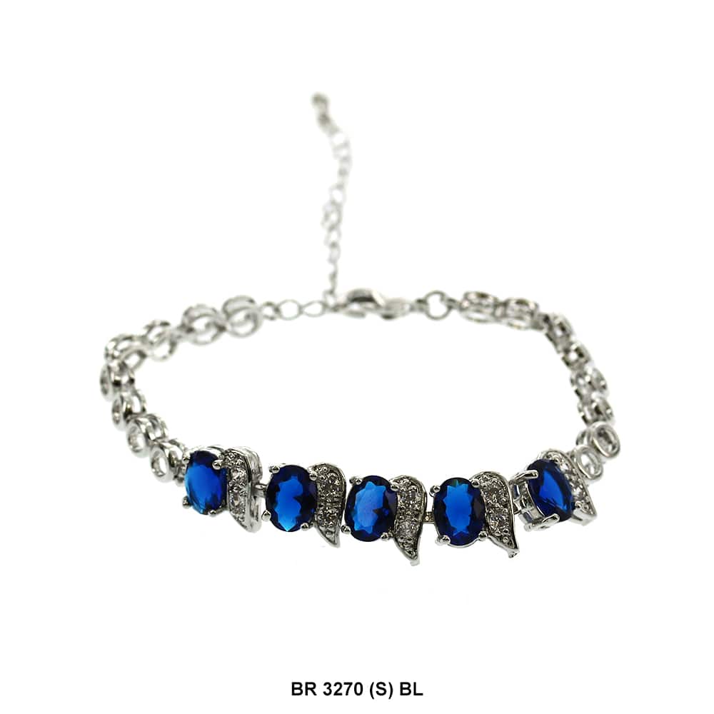 Pulsera Full Stones CZ BR 3270 (S) BL