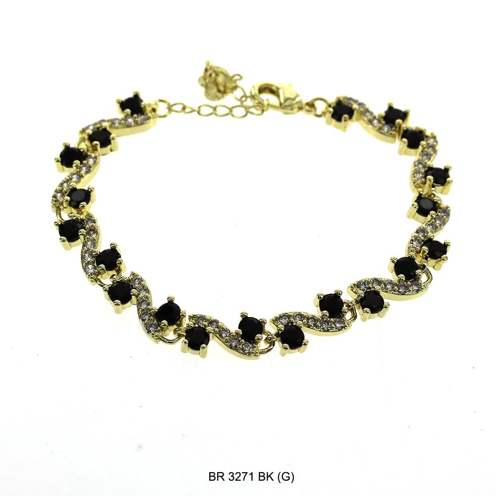 Pulsera Full Stones CZ BR 3271 BK G