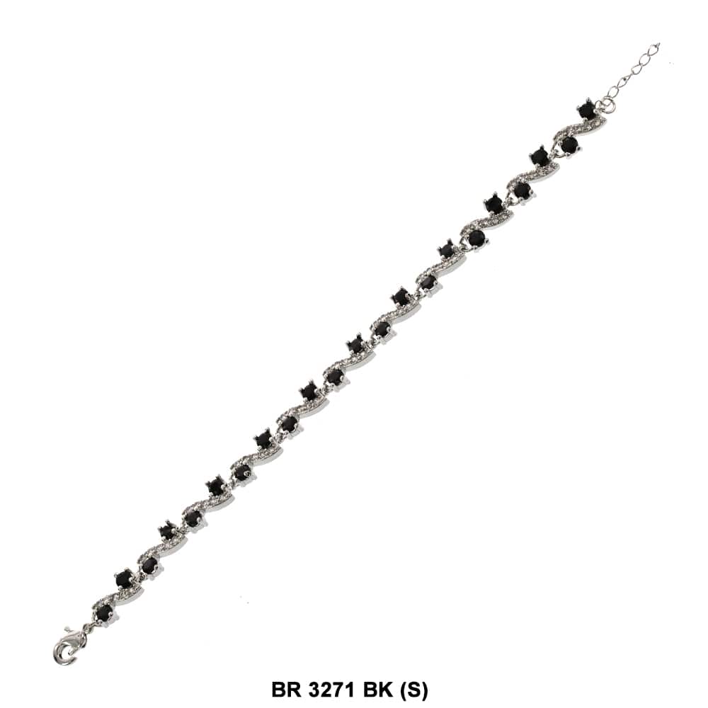 Pulsera Full Stones CZ BR 3271 S BK