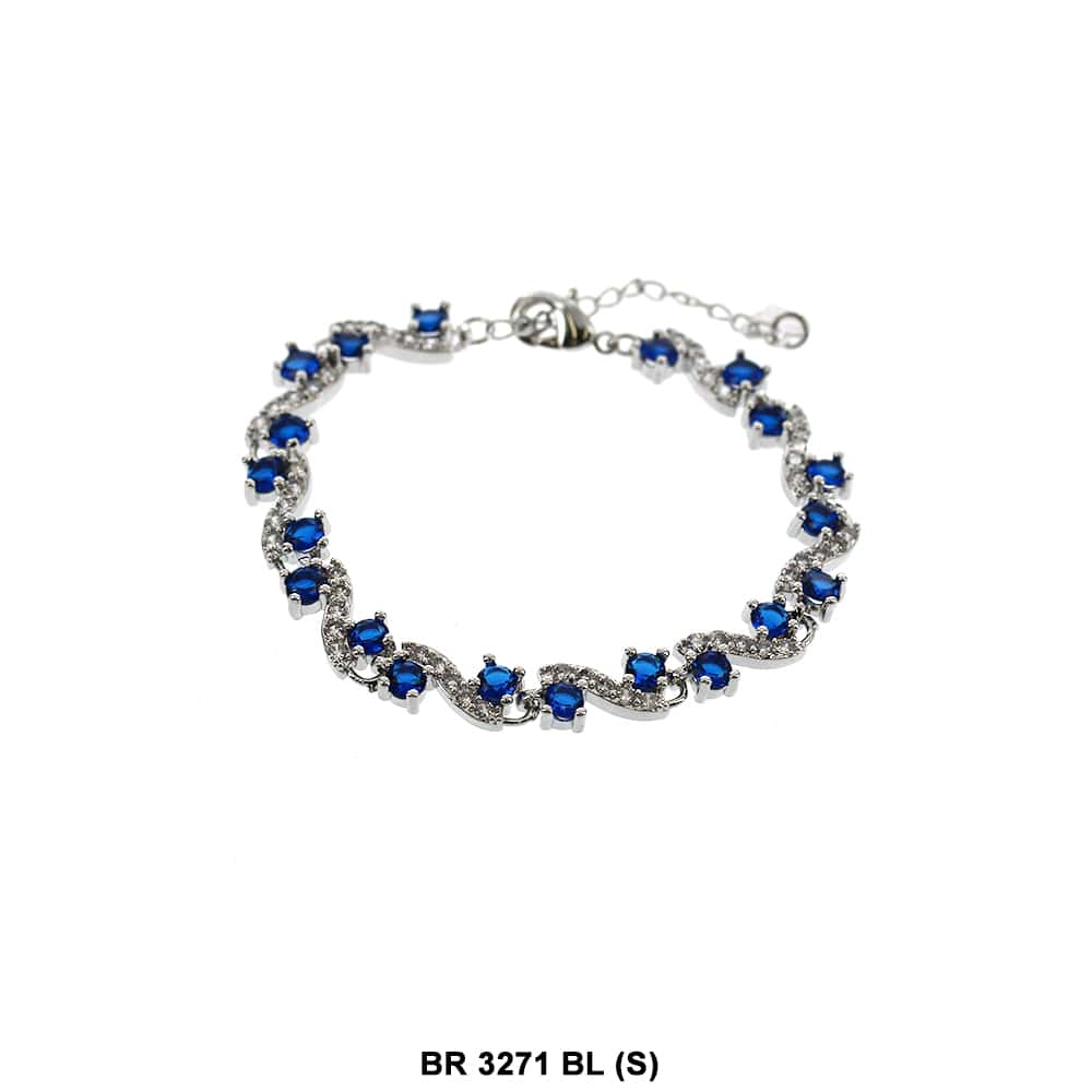 Pulsera Full Stones CZ BR 3271 S BL