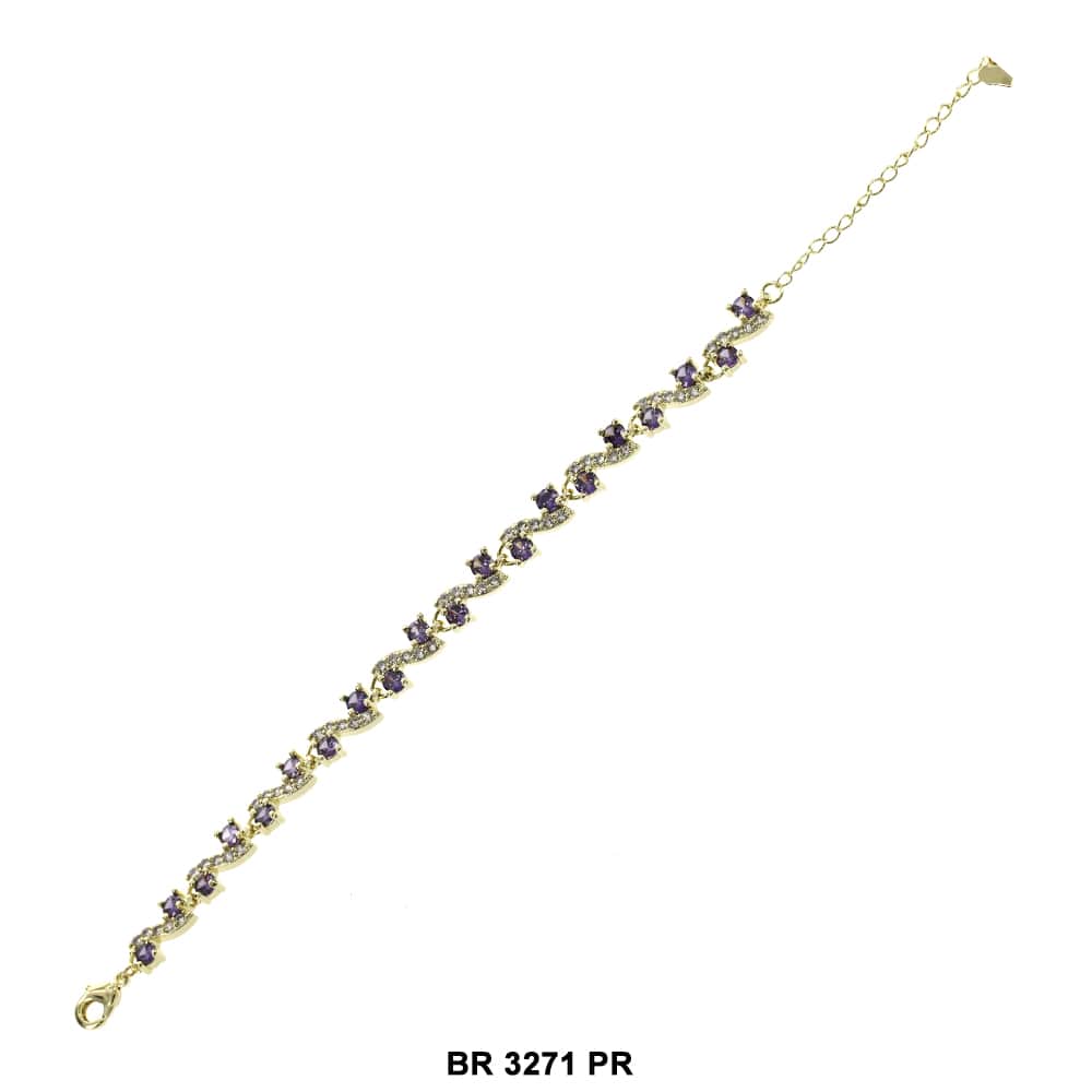 Pulsera Full Stones CZ BR 3271 G PR