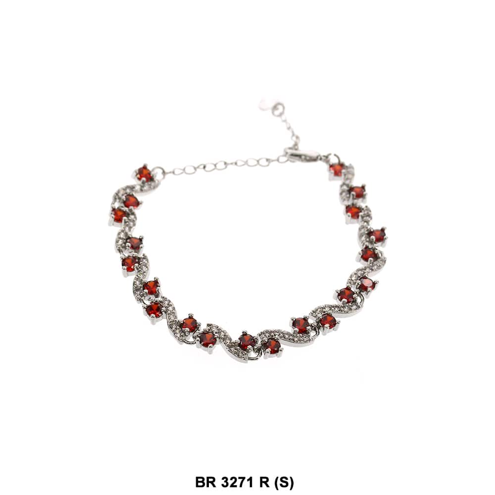 Full Stones CZ Bracelet BR 3271 S R