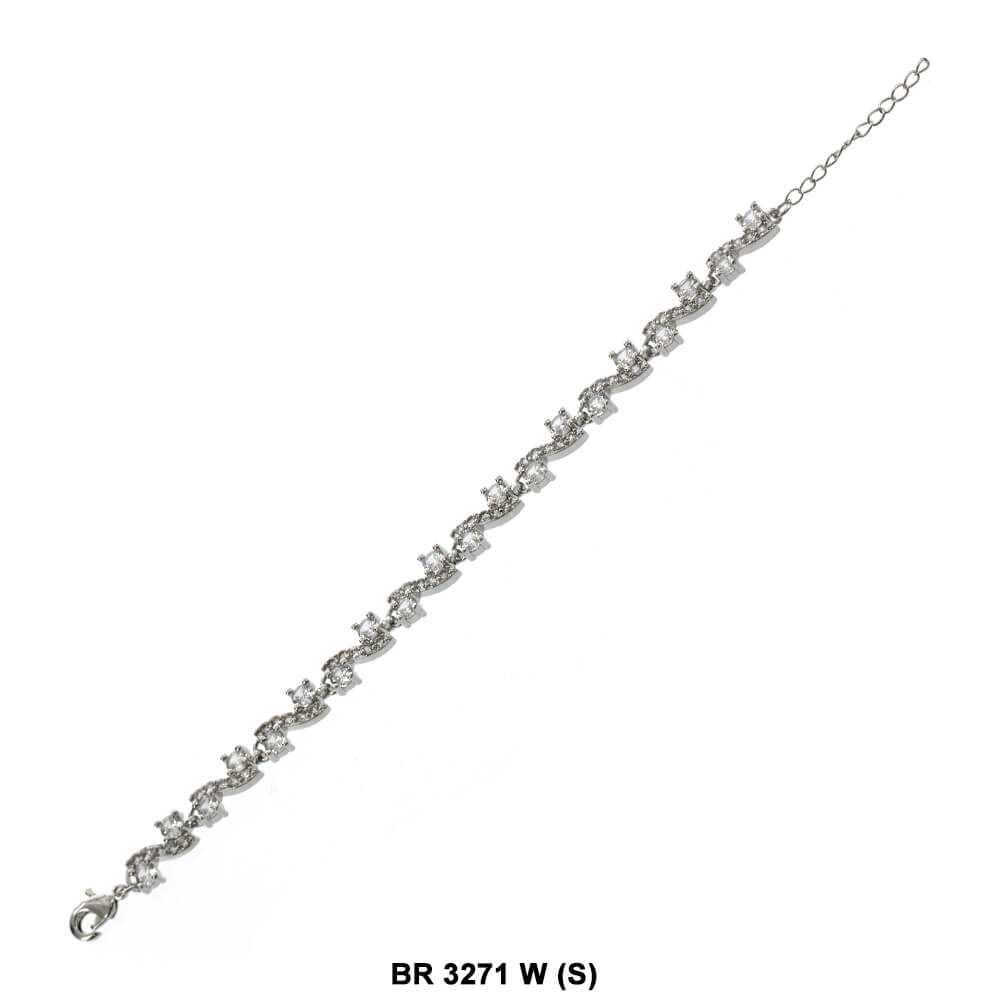 Full Stones CZ Bracelet BR 3271 S W