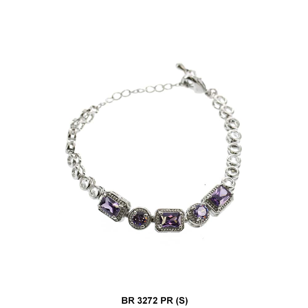 CZ Bracelet BR 3272 PR (S)