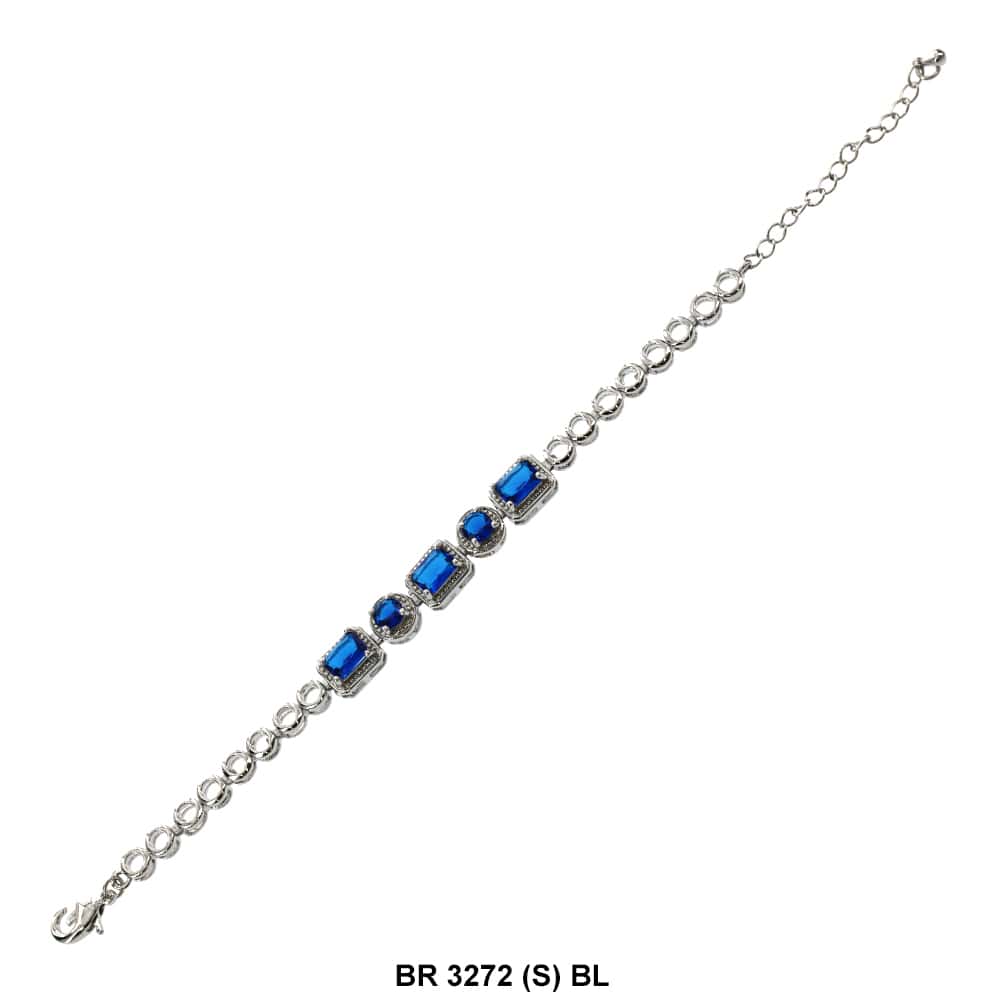 CZ Bracelet BR 3272 (S) BL