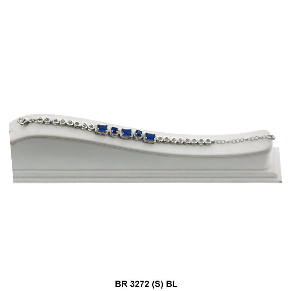 CZ Bracelet BR 3272 (S) BL