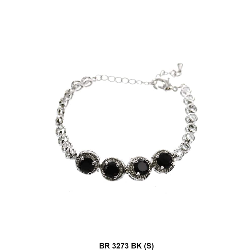 CZ Bracelet BR 3273 BK (S)