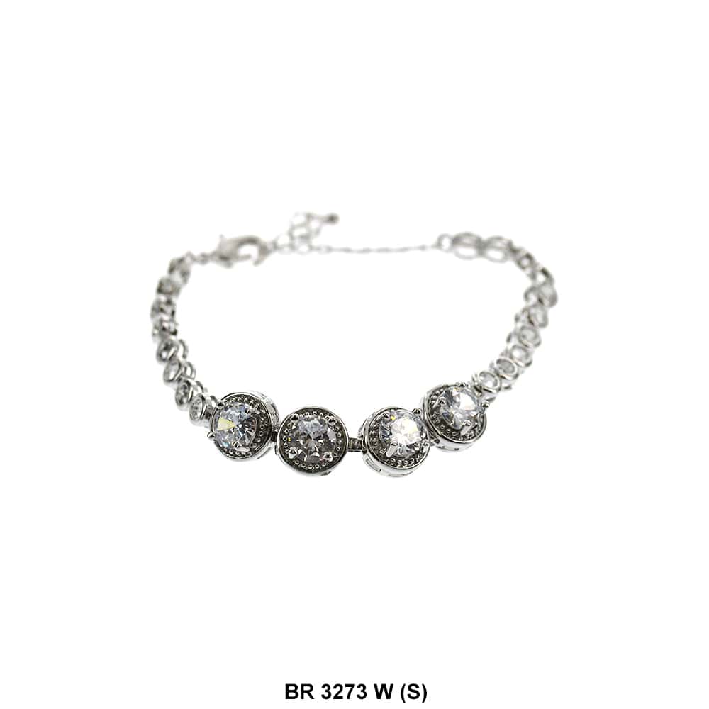 CZ Bracelet BR 3273 W (S)