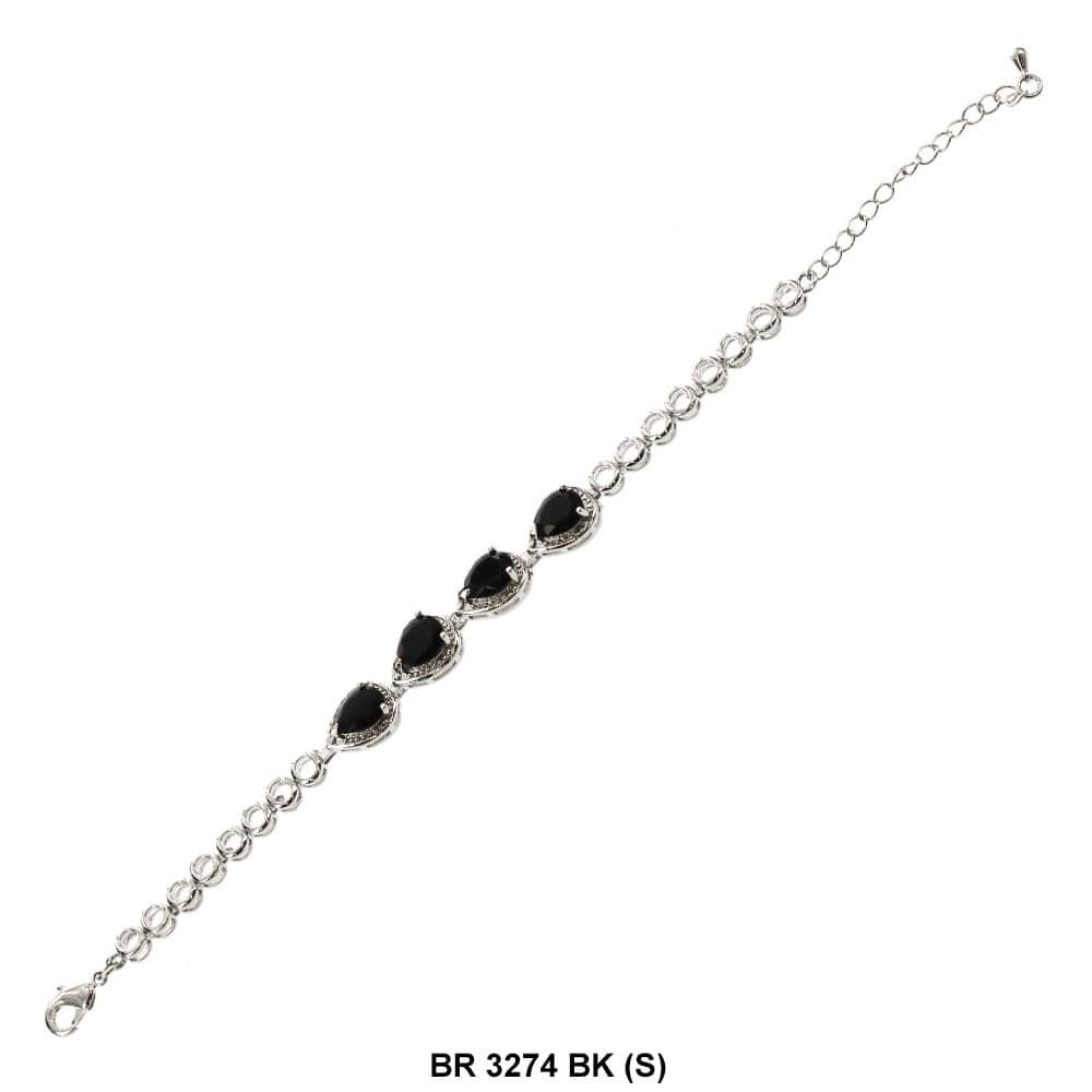 Pulsera CZ BR 3274 BK (S)