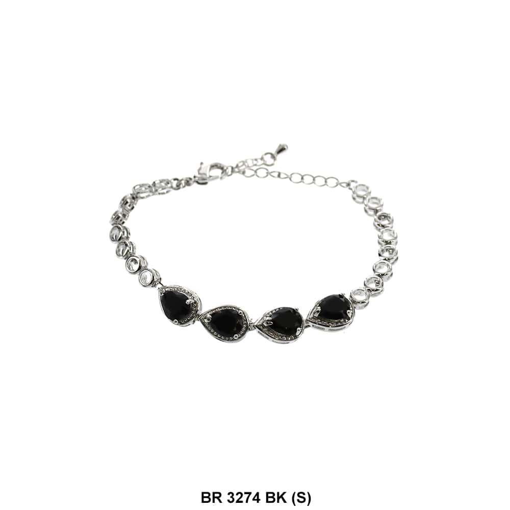 Pulsera CZ BR 3274 BK (S)