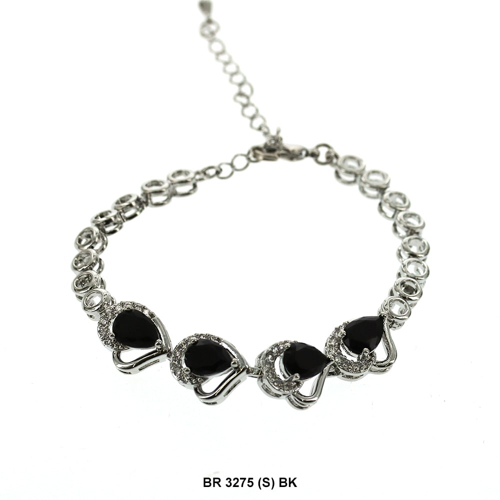 CZ Bracelet BR 3275 (S) BK