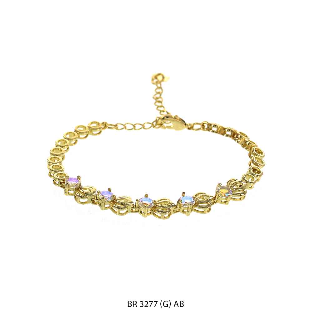 CZ Bracelet BR 3277 (G) AB