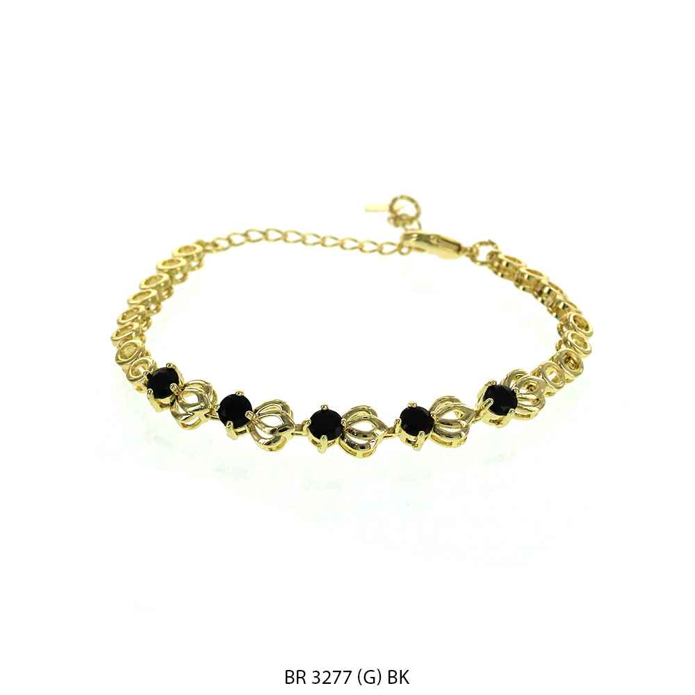 CZ Bracelet BR 3277 (G) BK