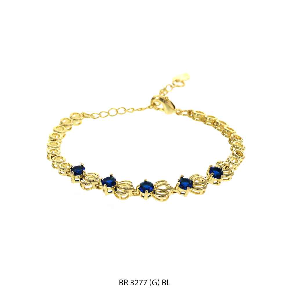 CZ Bracelet BR 3277 (G) BL