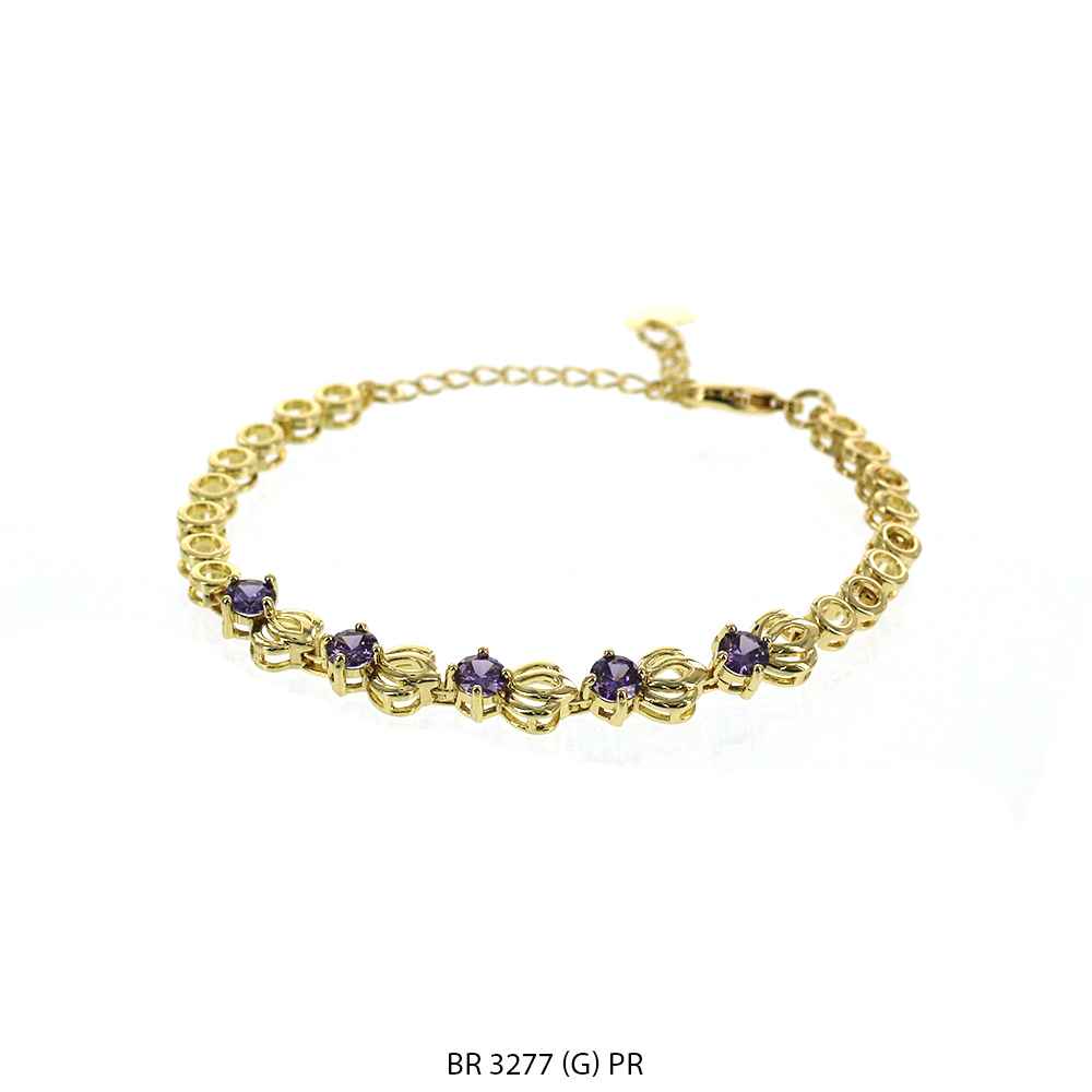 CZ Bracelet BR 3277 (G) PR