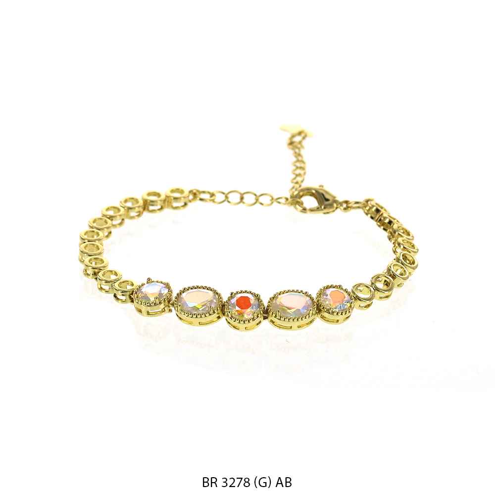 CZ Bracelet BR 3278 (G) AB