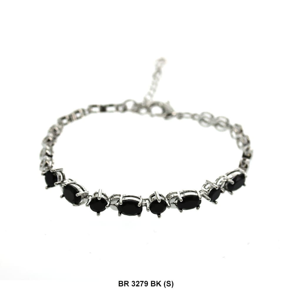 CZ Bracelet BR 3279 (S) BK