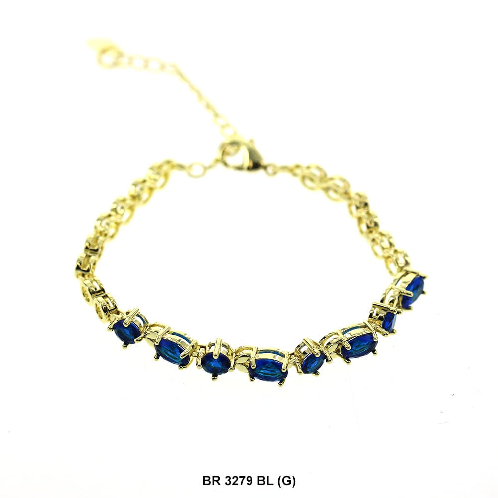 CZ Bracelet BR 3279 (G) BL