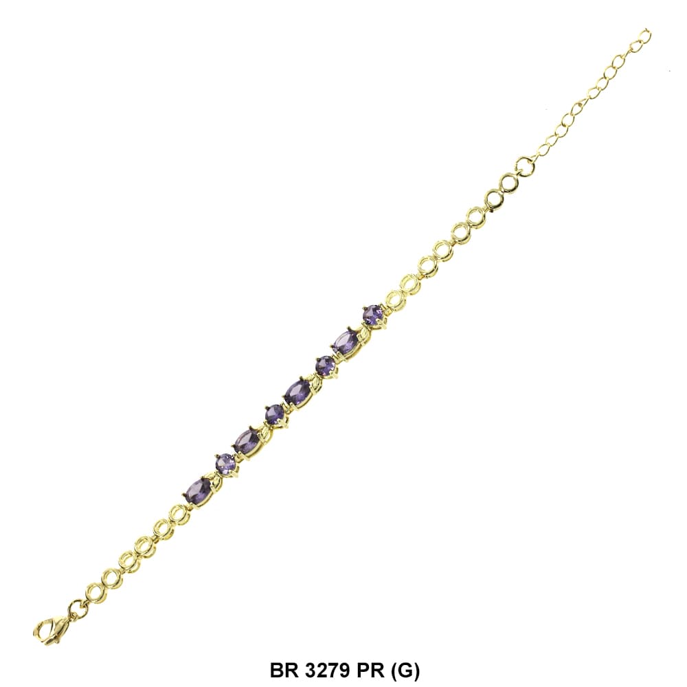 CZ Bracelet BR 3279 (G) PR